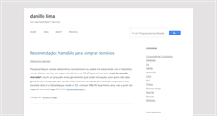 Desktop Screenshot of danillolima.com